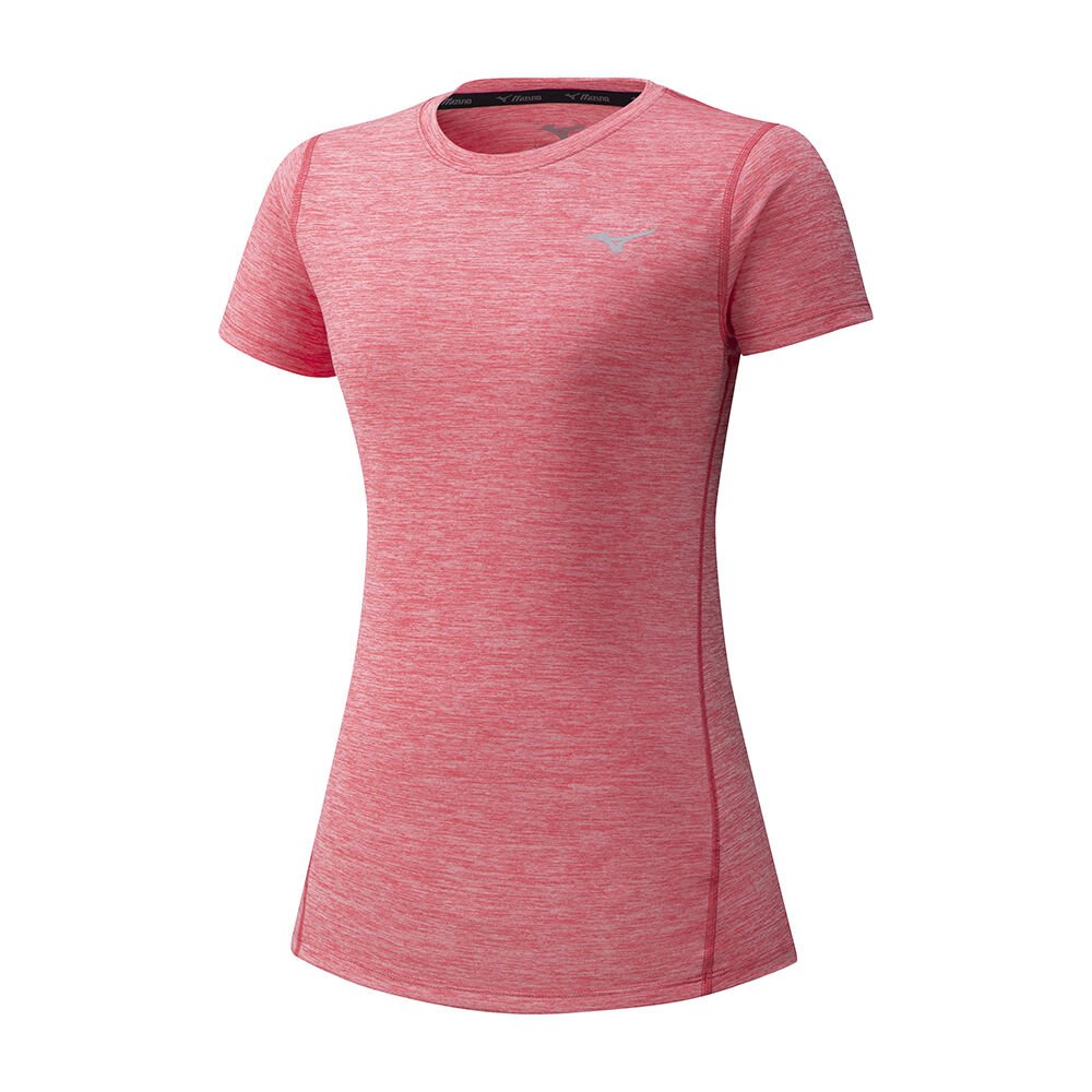 Mizuno Women's Impulse Core Running T-Shirts Coral (J2GA772166-CIU)